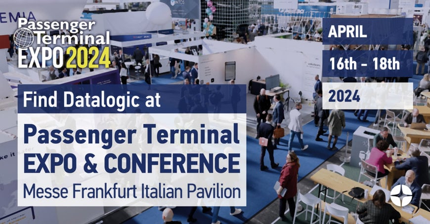 DATALOGIC SHOWCASES ITS ATR SOLUTION AT PASSENGER TERMINAL EXPO 2024